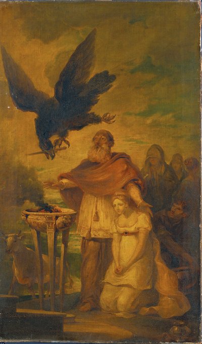 Helena Brought Before the Altar to be Sacrificed by Francis Bourgeois